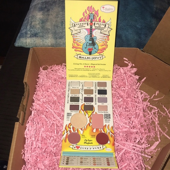 🚨BOGO50🚨‼️LAST ONE‼️🆕🎸 theBalm Balm Jovi Rockstar Face Palette - Picture 5 of 9